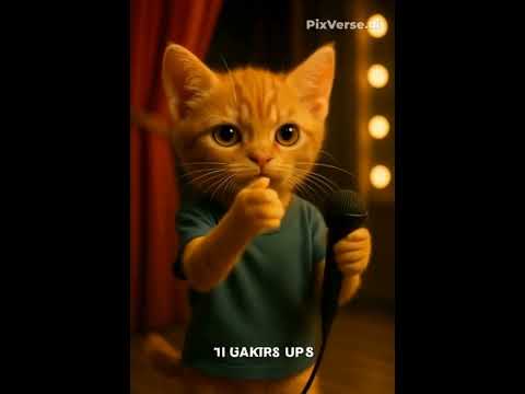 They Laughed When He Tried to Sing... Until This Moment 🎤🐱🔥