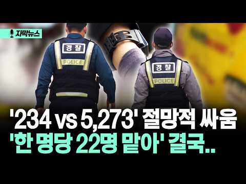 [자막뉴스] '234 vs 5,273' 절망적 <strong>싸움</strong> '한 명당 22명 맡아' <strong>결국</strong>..