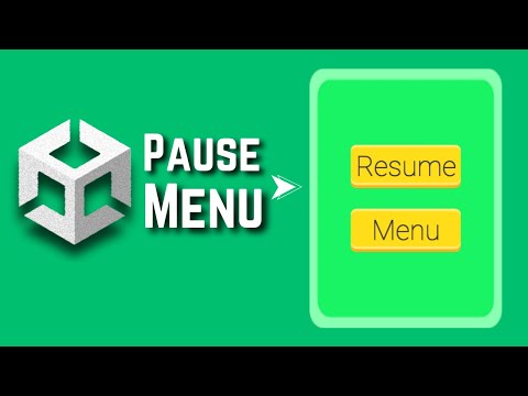 How to make THE GAME PAUSE in UNITY for Beginners | Game pause in UNITY with C# coding | UI UNITY!