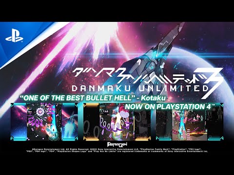 Danmaku Unlimited 3 - Launch Trailer | PS4 Games