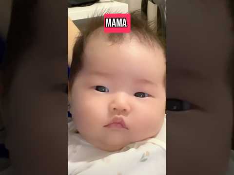 Is your first word Mommy or Daddy? 😂❤️👶🏻