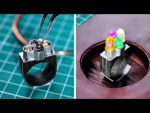 I made a Ring with Sensor Activator! DIY rings for everyone