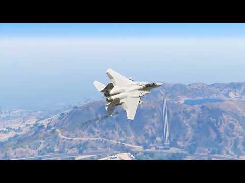 USA Fighter Jets & Helicopters Attack on Israeli Military Convoy & Airport of Tel-Aviv - GTA 5