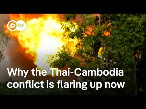 Thailand says it agrees in principal to ceasefire proposal as tens of thousands flee | DW News