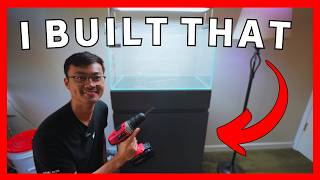 How to Build a Beautiful ADA-Style CUSTOM Aquarium Stand | For Beginners
