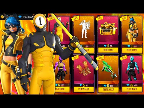 Buying 11000+ Diamonds, Max Evo Bundles, Max Evo Gun Skins & Discount Event Items On Subscriber ID