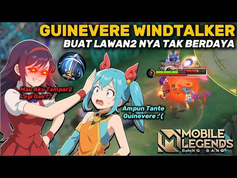 TRIK BUILD GUINEVERE BUAT CICI GAK BERDAYA DI GAMPAR2 SAMPE DPT COKLAT :) - MOBILE LEGENDS