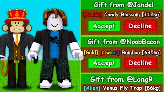 DR4GONS ĐI XIN CÂY CÁC KIỂU NGƯỜI CHƠI TỪ 0$ ĐỂ TRỞ THÀNH TỶ PHÚ TRONG GROW A GARDEN | Roblox