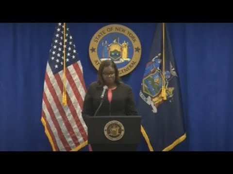 LIVE: New York Attorney General Letitia James makes a ‘major national announcement’