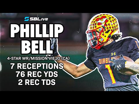 PHILLIP BELL COULD NOT BE STOPPED AT STATE! 🏈