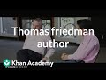 Tom Friedman's Journey and Insights