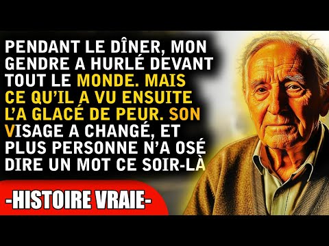 Pendant le dîner, mon gendre a levé la voix. Ce qu’il a vu ensuite l’a fait trembler