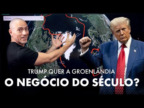 POR QUE TRUMP DEVE COMPRAR A GROENLÂNDIA? | Professor HOC