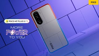 #POCOM7Plus5G : Redefining Power on 13th August!