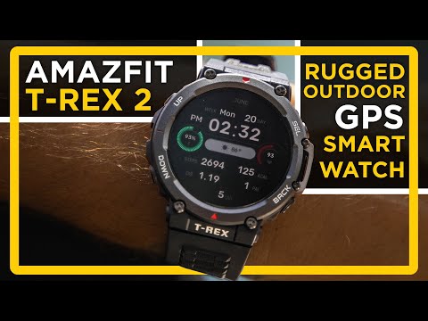 Amazfit T-Rex 2 review: 9 GPS, SpO2, 24-Day Battery, Do-Everything Smartwatch