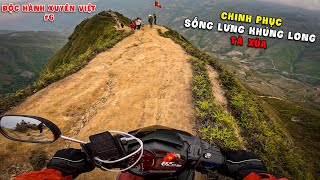 Độc hành xuyên Việt P6 HỒI HỘP CĂNG THẲNG Chạy Xe Trên SỐNG LƯNG KHỦNG LONG Tà Xùa