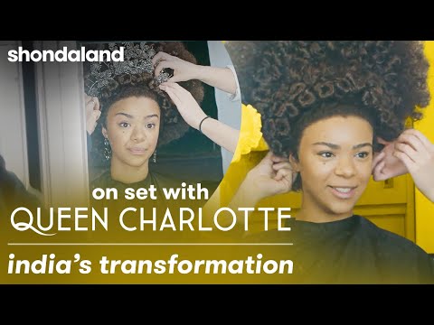 On Set With Queen Charlotte: India Amarteifio’s Transformation | Shondaland