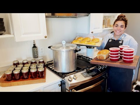 Making a YEAR'S worth of Jam in One Afternoon!