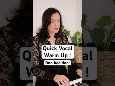 Fun 2 min vocal warm up! Let's sing.