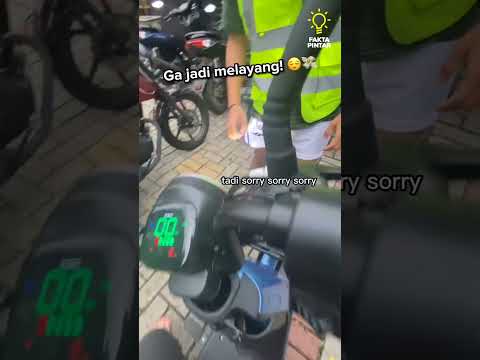 Tukang Parkir Minta Uang 2000 Ke Pengguna Sepeda ini