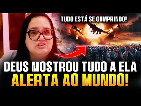 Meu Deus foi revelado Agora! Missionária conta Algo que DEUS lhe mostrou e que está para Acontecer
