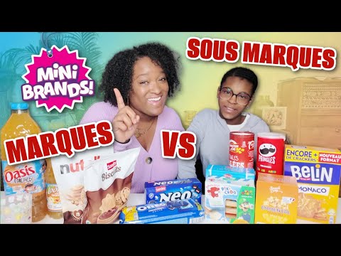 MARQUES vs SOUS MARQUES Challenge et MiniBrands