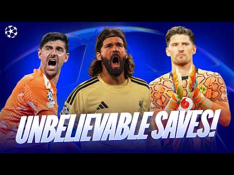 BEST Champions League Saves From Matchday 1! | Highlights