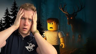 OJCIEC GRA w ROBLOX w 99 Nocy w Lesie (PIERWSZY RAZ)