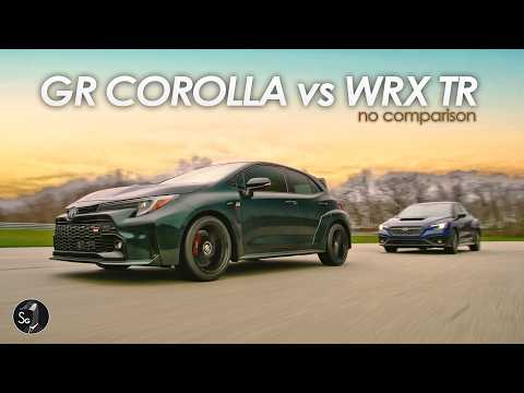 GR Corolla vs. WRX TR: Hot Hatch Showdown