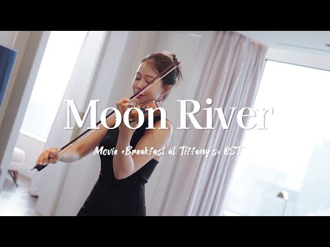 [Movie OST]Moon River🌙 Violin Cover(Breakfast at Tiffany's OST)_Violinist Jenny Yun(Audrey makeup)