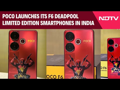 Poco Launches Its F6 Deadpool Limited Edition Smartphones In India