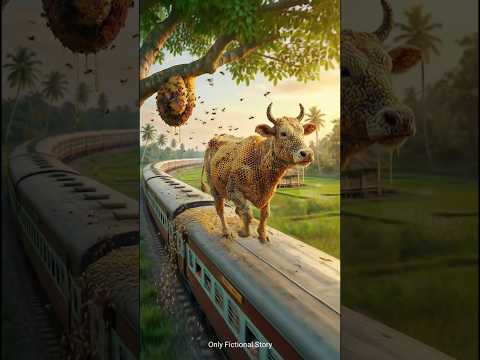 सांप और गाय 🏠  #shortvideo