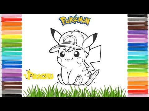 Pokémon Pikachu Coloring | Pokémon