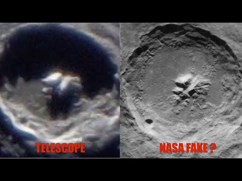 Theophilus est un cratère lunaire de NASA FAUX? (Theophilus is a lunar crater from NASA FALSE?)