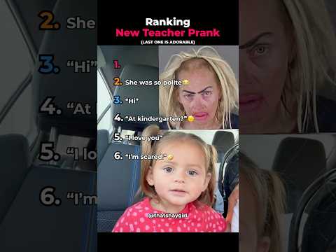 Ranking New Teacher Prank๐
