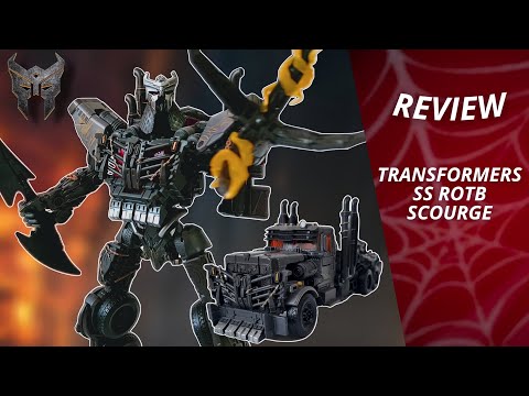 DEJA MUCHO QUE DESEAR | Transformers Studio Series Leader Class Scourge ROTB | REVIEW EN ESPAÑOL