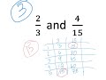 Finding the Least Common Multiple of Fractions