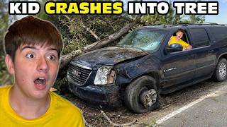 Kid Temper Tantrum CRASHES Vehicle - Dad Swears! [Original]