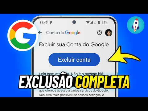 Como EXCLUIR CONTA DO GOOGLE e Remover do Celular (2025) - ATUALIZADO