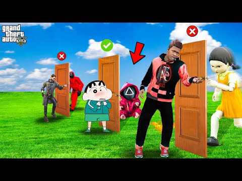 Don't Choose The Wrong Door Or You Will Found Squid Game IN GTA 5