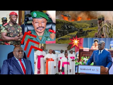 CONFUSION TOTALE AU RWANDA ENTRE LES AUTORITES. BEMBA DIVISE LA CENCO. GENERAL JOHN TSHIBANGA ET...