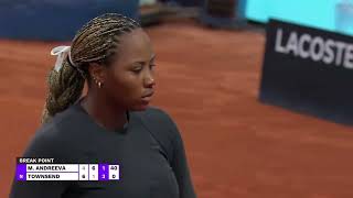 Madrid Open 2024 Set 3 Highlights | Mirra Andreeva vs Taylor Townsend