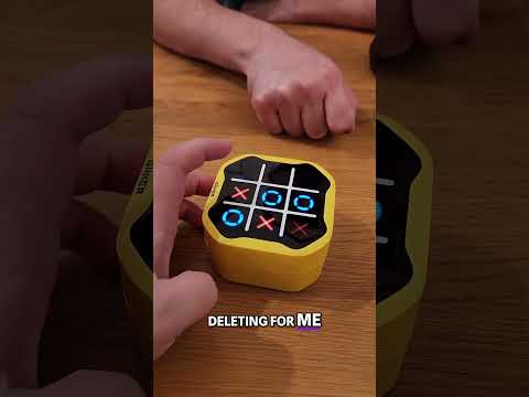 Winning strategies in our favorite Giiker game: Tic Tac Toe Bolt!!  #boardgames #giiker