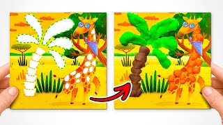 🐾 Learn Animal Names with Play-Doh! 🎨 Fun Decorating Activity for Kids