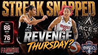 Mystics Streak Ended vs Aces… Washington Is Still Dangerous