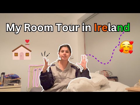 My Room Tour In Ireland 🔥 | VLOG-3 | Madhu didi in Ireland ❤️ | #class10