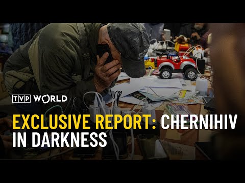 YouTube video thumbnail: Exclusive Report: Chernihiv in Darkness