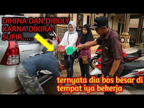 DIHINA DAN DIBULY KARNA DIKIRA SUPIR❗❗TERNYATA ORANG INI ADALAH