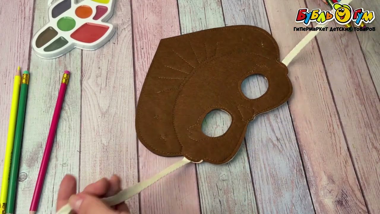 Маска театральная Царевна - видео