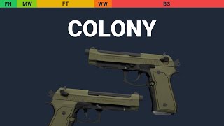 Dual Berettas Colony Wear Preview